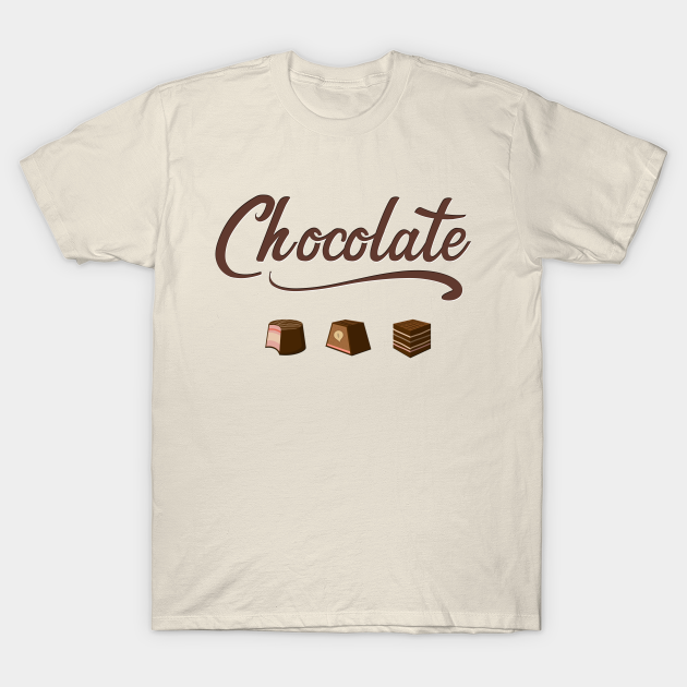 tee shirt chocolate